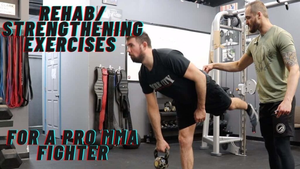 Knee Rehab/Strength Exercises For A Pro MMA Fighter