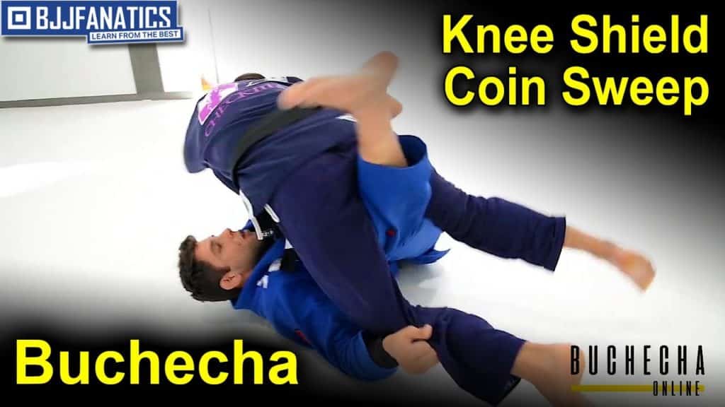 Knee Shield Coin Sweep by Marcus Buchecha Almeida