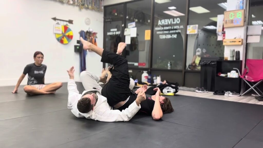 Knee on Belly to Mount, Truck Roll to Back Take