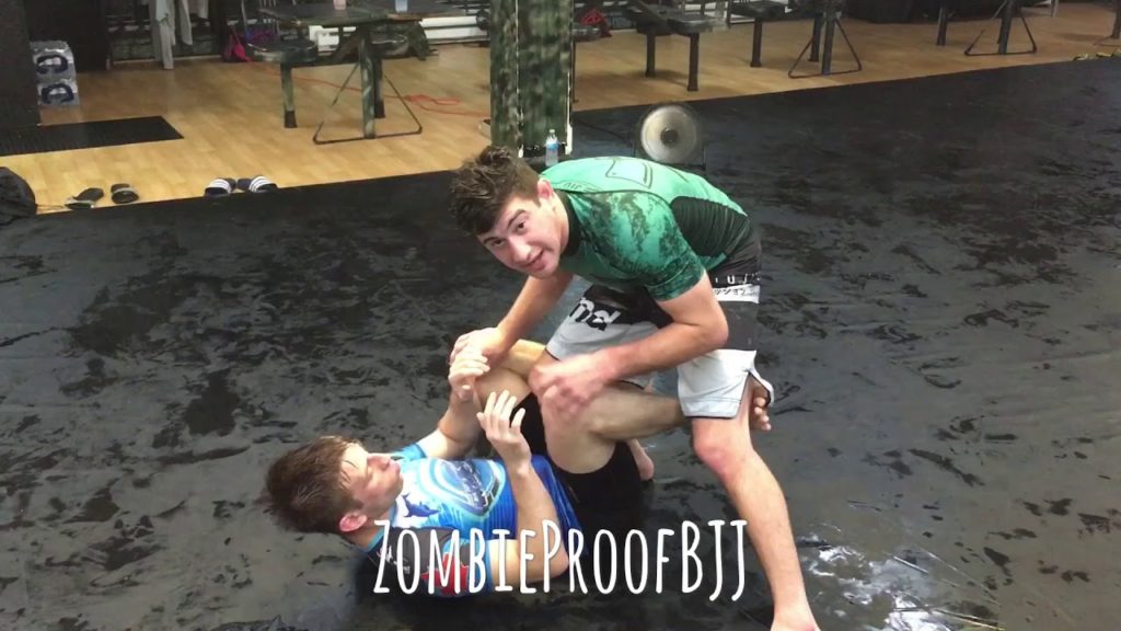 Kneecut Backstep Heelhook Entry (Frank Rosenthal) - ZombieProofBJJ (NoGi)