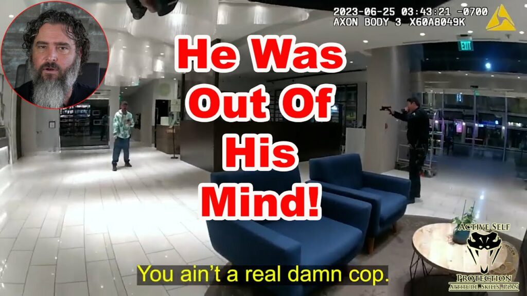 Knife-Wielding Man Charges LAPD Officer With Predictable Results