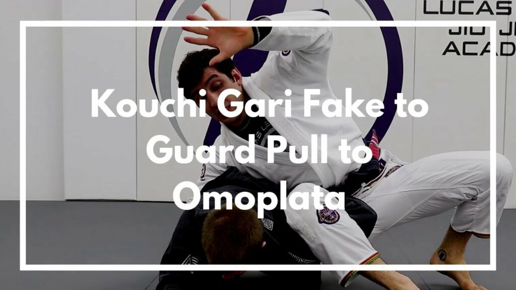 Kouchi Gari Fake to Guard Pull to Omoplata