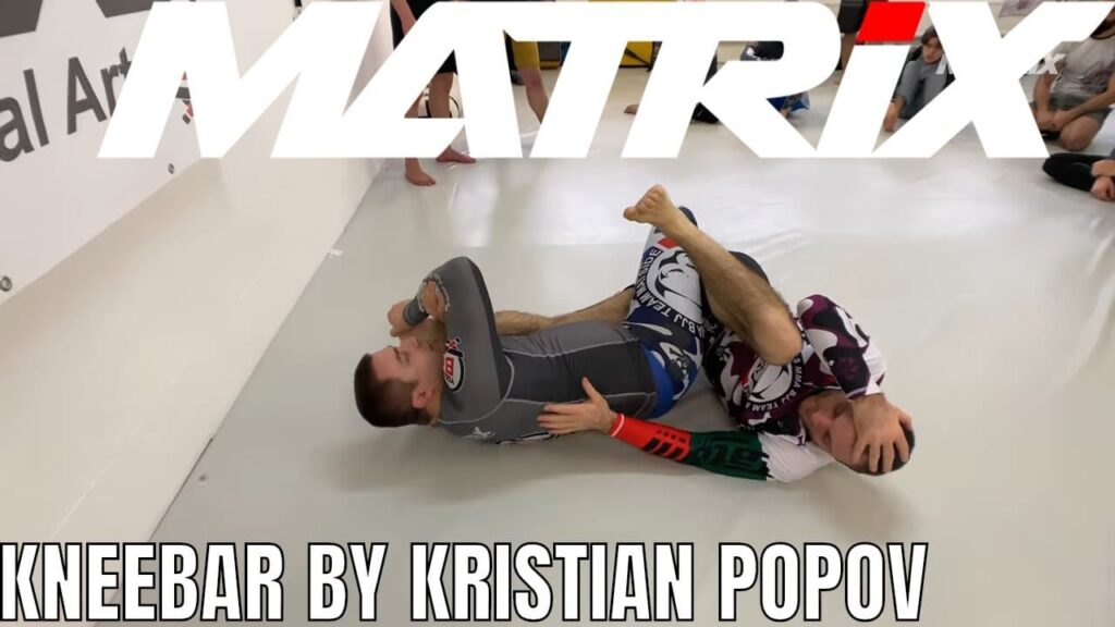 Kristian Popov shows how he approaches the Kneebar -Matrix Jiu Jitsu