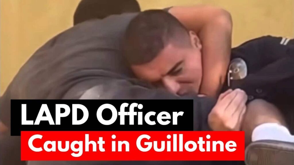 LAPD Officer Gets Guillotined by Suspect