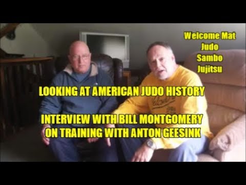 LOOKING AT AMERICAN JUDO HISTORY BILL MONTGOMERY ON ANTON GEESINK