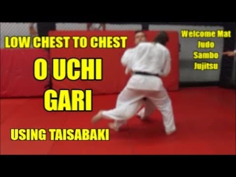 LOW CHEST TO CHEST O UCHI GARI USING TAISABAKI