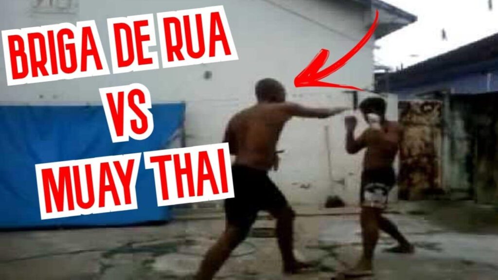 LUTADOR DE RUA INVADE ACADEMIA DE MUAI THAY E PARTE PRA CIMA DO MESTRE