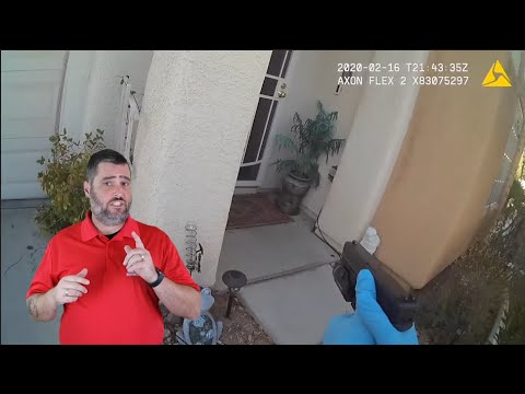 LVMPD Officer Responds To Man Who Points A Shotgun At Her