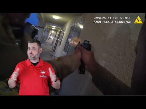 LVMPD Officers Respond To Man With A Gun On A Balcony