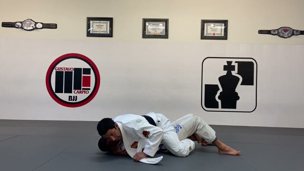 Lapel Choke from the Mount
