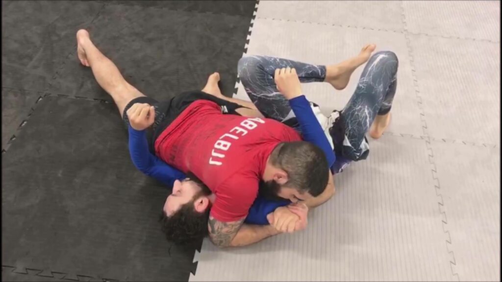Leg Drag Into Cross Ashi Garami to Side Control by @abelbjj