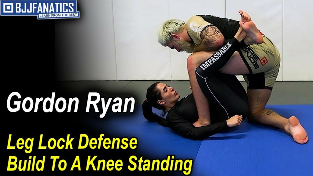 Leg Lock Defense - Build To A Knee Standing by Gordon Ryan
