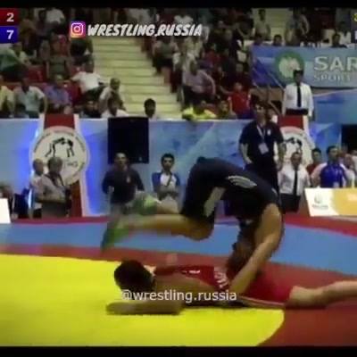 Lifting him up as if it was nothing...