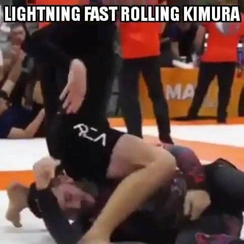 Lightning Fast Rolling Kimura