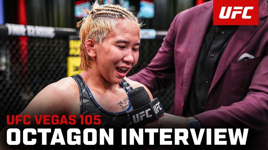 Loma Lookboonmee Octagon Interview | UFC Vegas 105