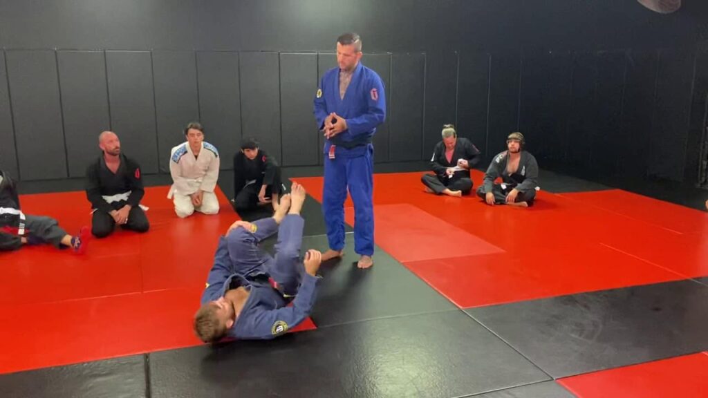 Long Step Guard Pass Drill