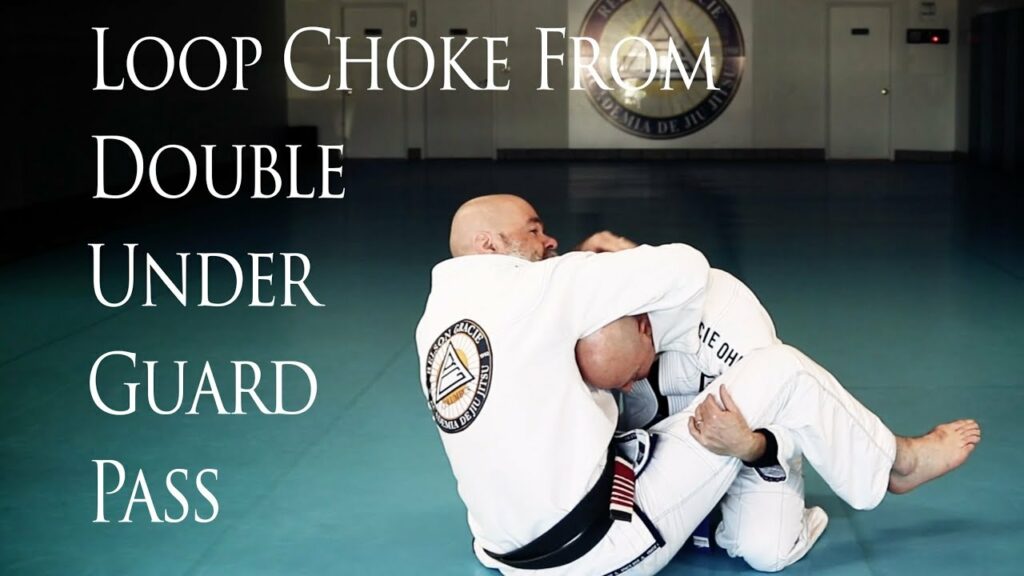 Loop Choke From Double Under Guard Pass