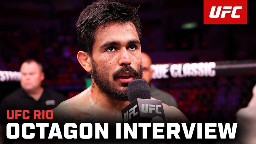 Luan Lacerda Octagon Interview | UFC Rio