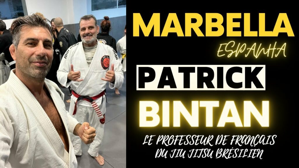 MARBELLA ESPANHA PROFESSEUR PATRICK BINTAN DE JIU JITSU BRÉSILIEN