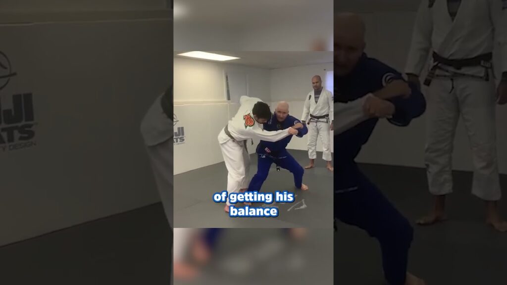 MASTER balance to throw your opponents  #bjj #bjjlesson