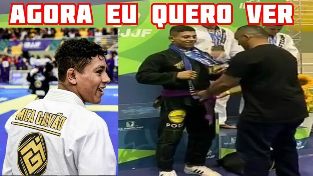 MICAEL GALVÃO NÃO PODE LUTAR DE FAIXA ROXA VEJA POR QUE