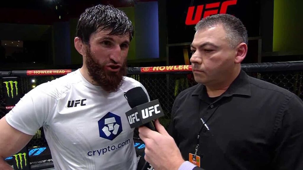 Magomed Ankalaev Octagon Interview | UFC Vegas 50