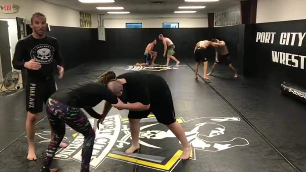 Make sure you run your feet on your double legs. You will be unbeatable. #coachtucker 
 .
 credit @johnsalter_mma