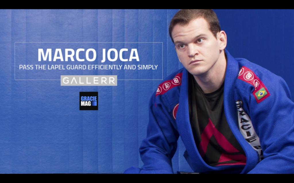 Marco Joca - Pass the Lapel Guard Efficiently & Simply