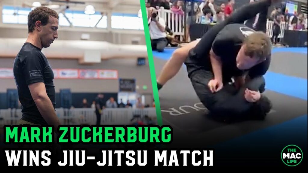 Mark Zuckerburg has first Jiu-Jitsu match