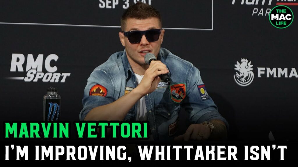 Marvin Vettori: "I'm improving, Robert Whittaker isn't"; Hates Adesanya's painted nails