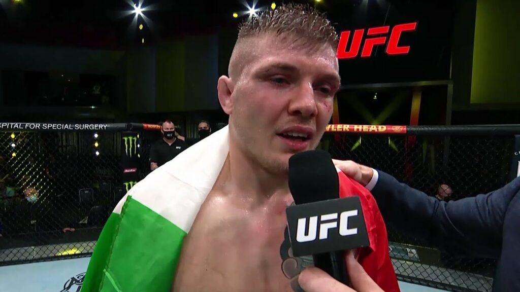 Marvin Vettori Octagon Interview | UFC Vegas 41