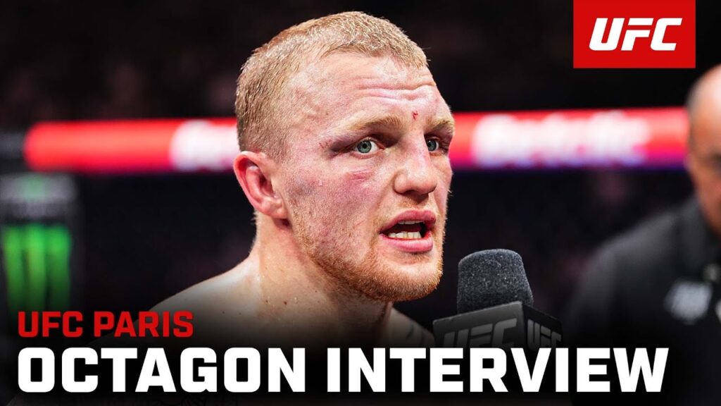 Mason Jones Octagon Interview | UFC Paris