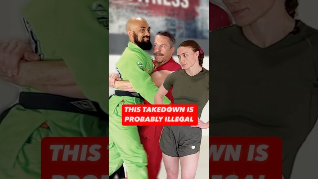 Master Ken Shocks Female Wrestlers #masterken #martialarts