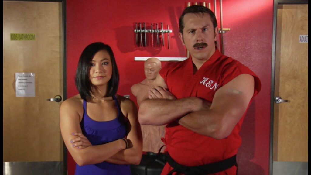 Master Ken vs. The Karate Hottie