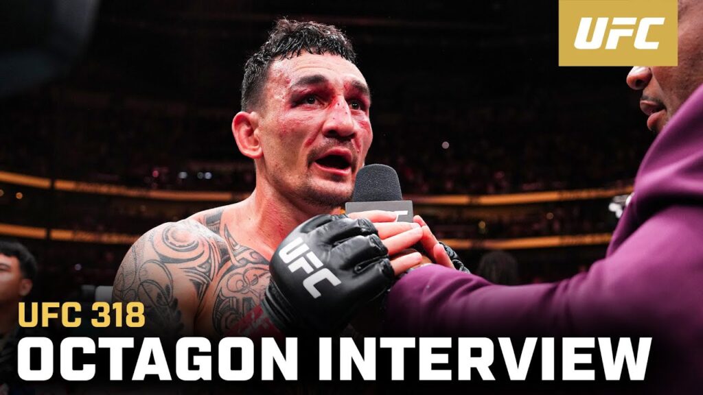 Max Holloway Octagon Interview | UFC 318