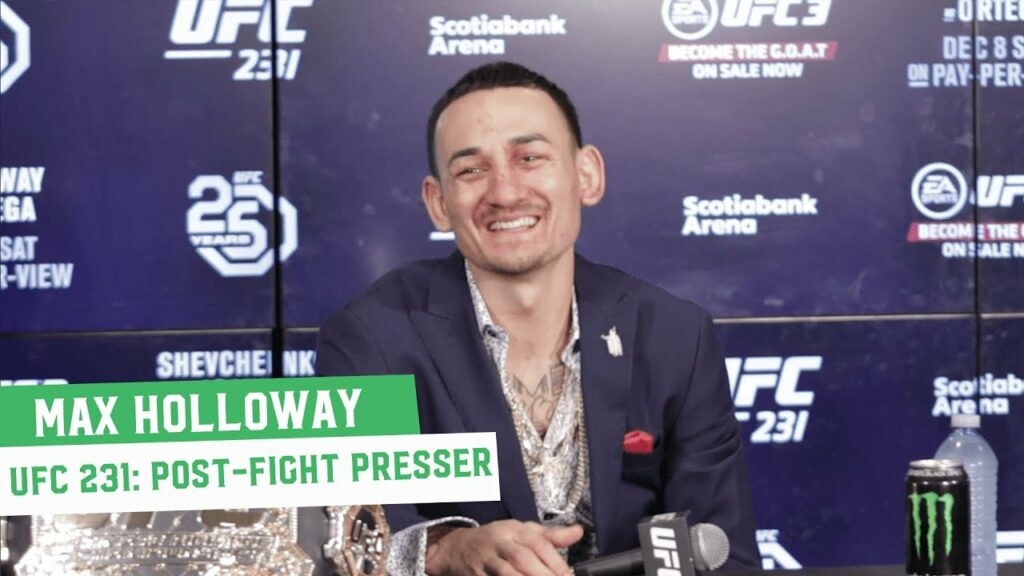 Max Holloway | UFC 231 Post-Fight Press Conference