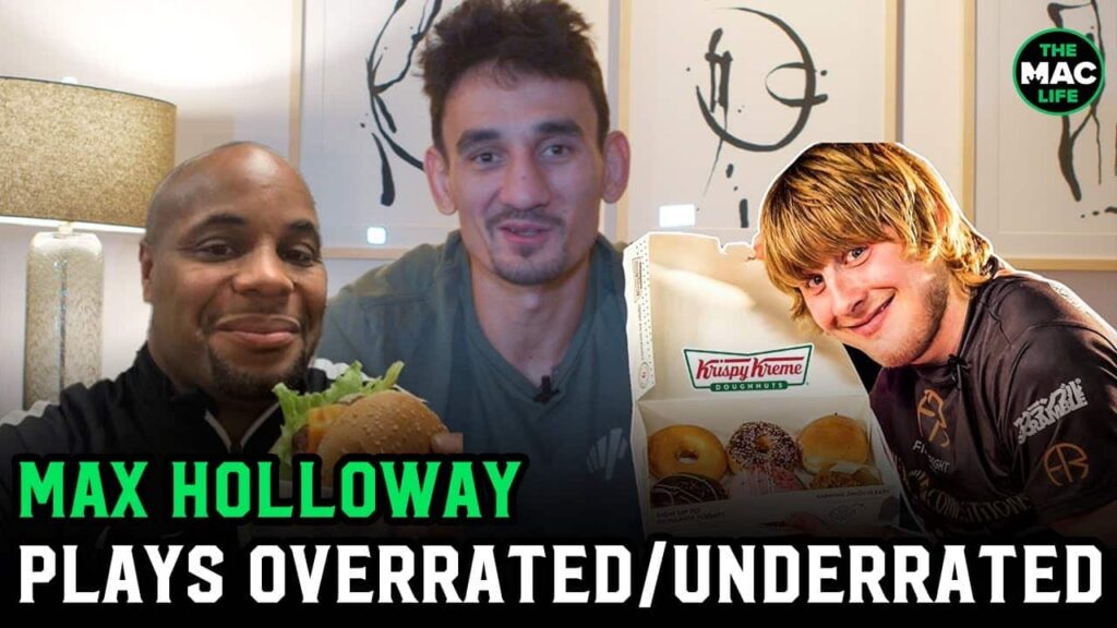 Max Holloway plays Overrated/Underrated: Picnics, Pineapple on Pizza, Paddy Pimblett...