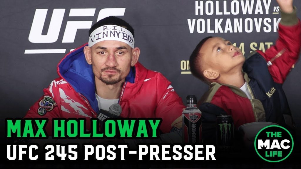 Max Holloway reacts to losing UFC featherweight title | UFC 245 Post-Fight Press Conference