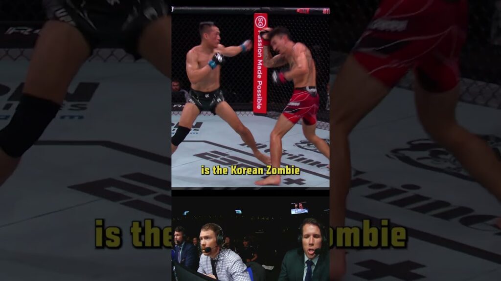 Max Holloway throws down with The Korean Zombie #UFC300