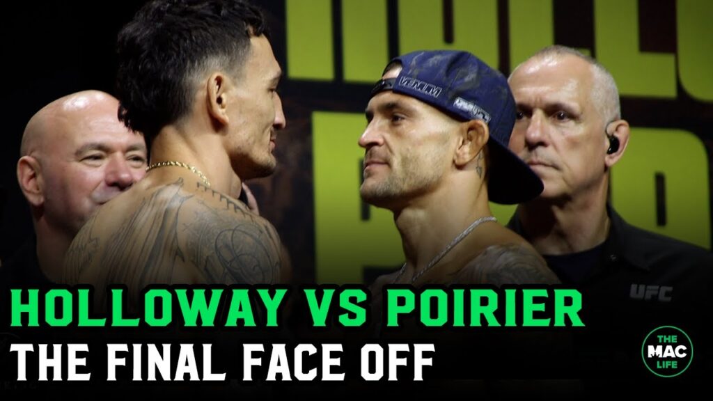 Max Holloway vs. Dustin Poirier Final Face Off | UFC 318