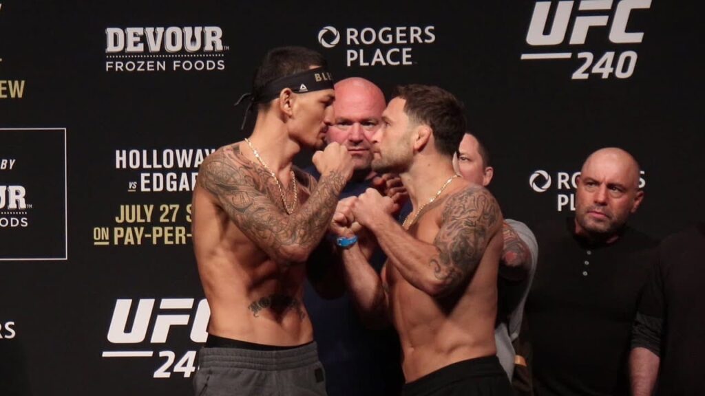 Max Holloway vs. Frankie Edgar | UFC 240 Ceremonial Weigh-Ins
