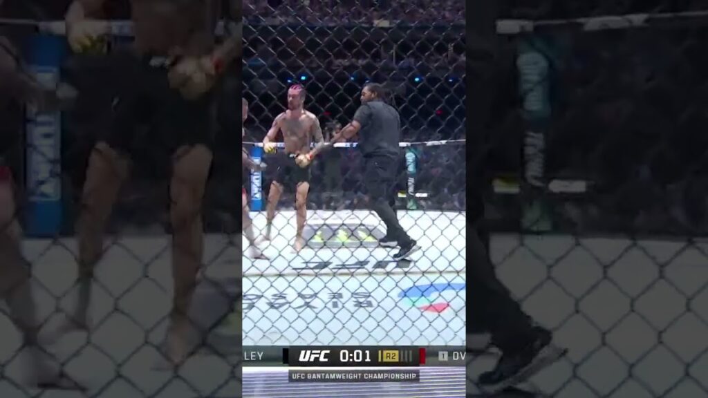 Merab vs Sean underway!! π¨ #ufc306