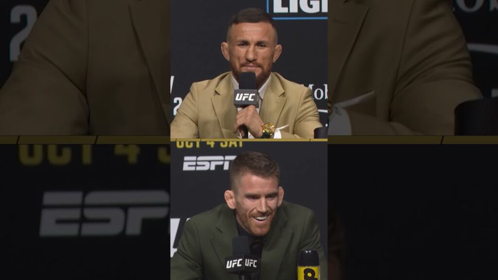 Merab's got the jokes tonight 🤣 #ufc320