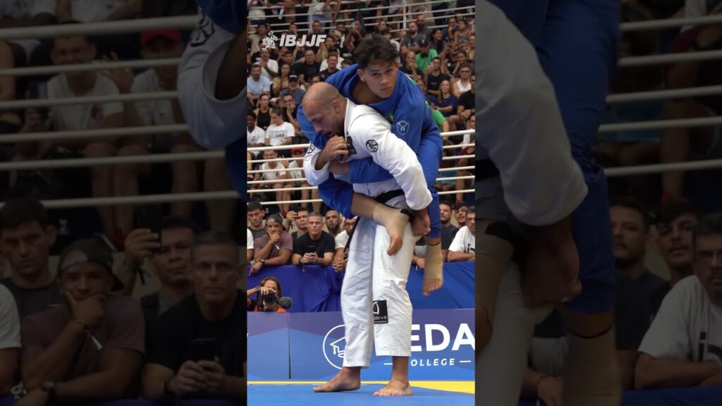 Mica Galvão electrified the crowd with his unforgettable performance. #ibjjf #bjj
