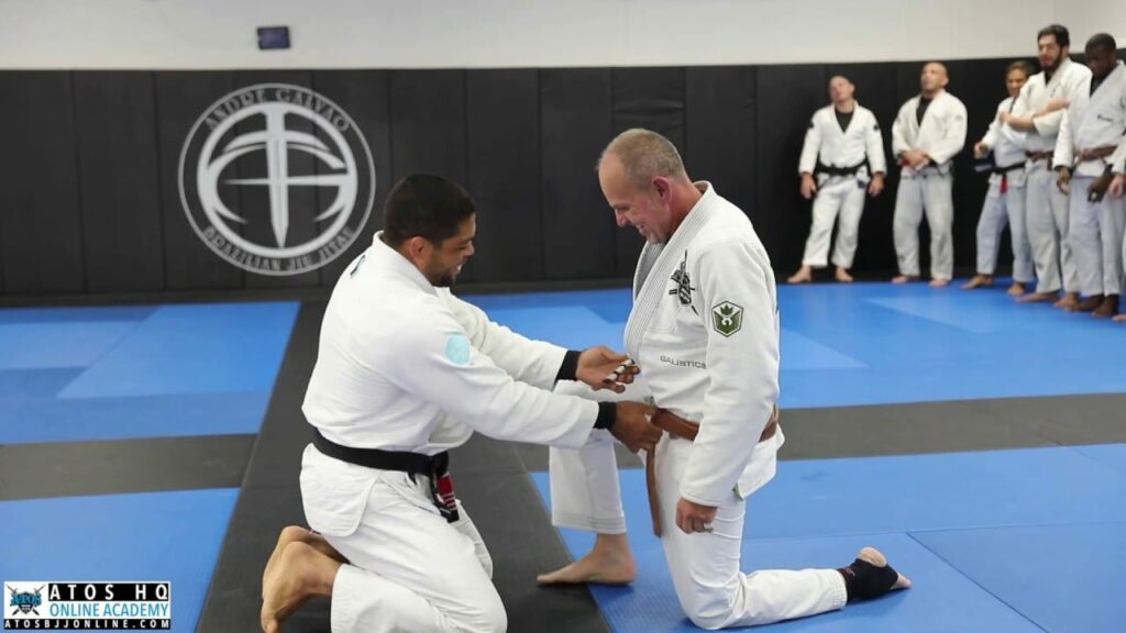 Michael Anderson black belt Promotion by Prof Andre Galvao
