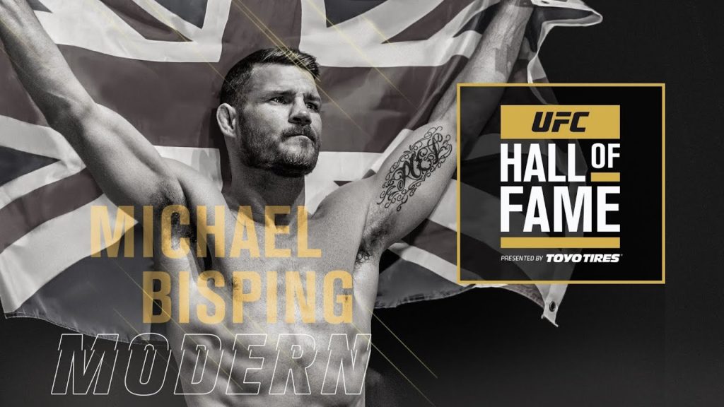 Michael Bisping Joins the UFC Hall of Fame