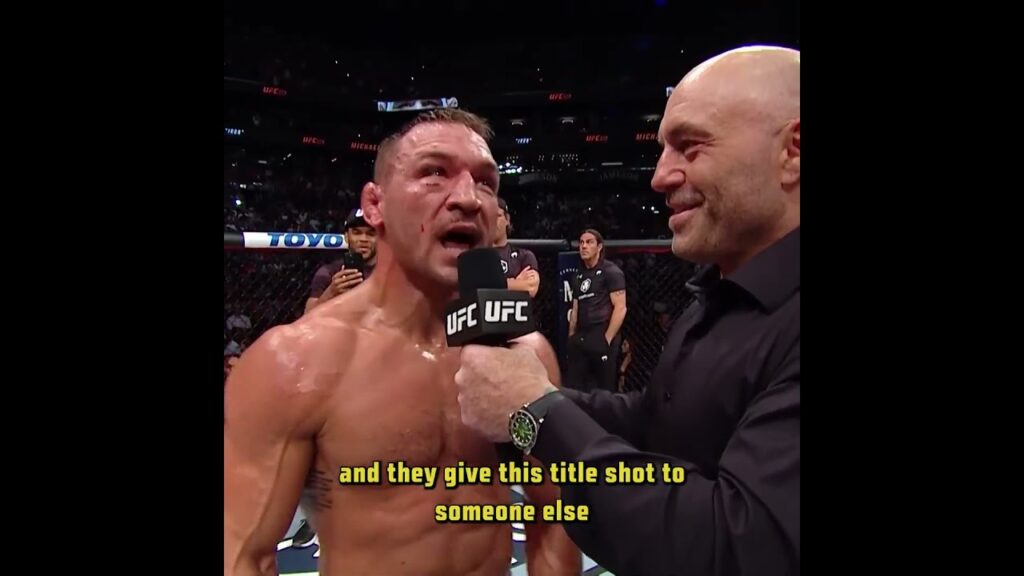 Michael Chandler has the best Octagon interviews 👏 #ufc314