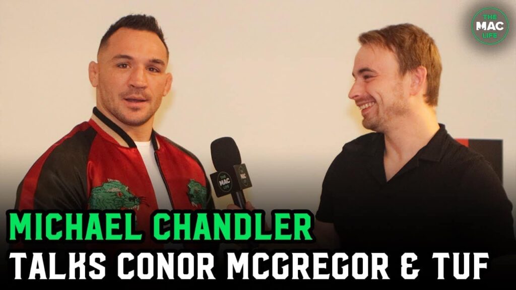 Michael Chandler on Conor McGregor: “He’s a wild card. It’s a whirlwind.. We take this personally.”