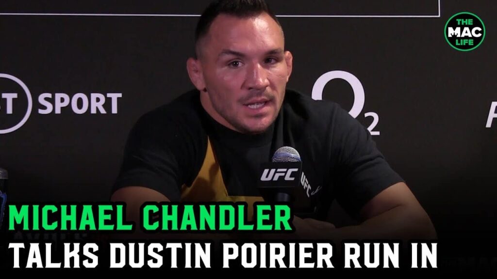 Michael Chandler on Dustin Poirier altercation: “That's the opposite way to get a fight with me"