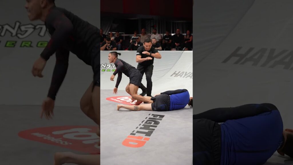 Michael Jalen Fonacier gets the finish! 🚨 #ufcbjj3